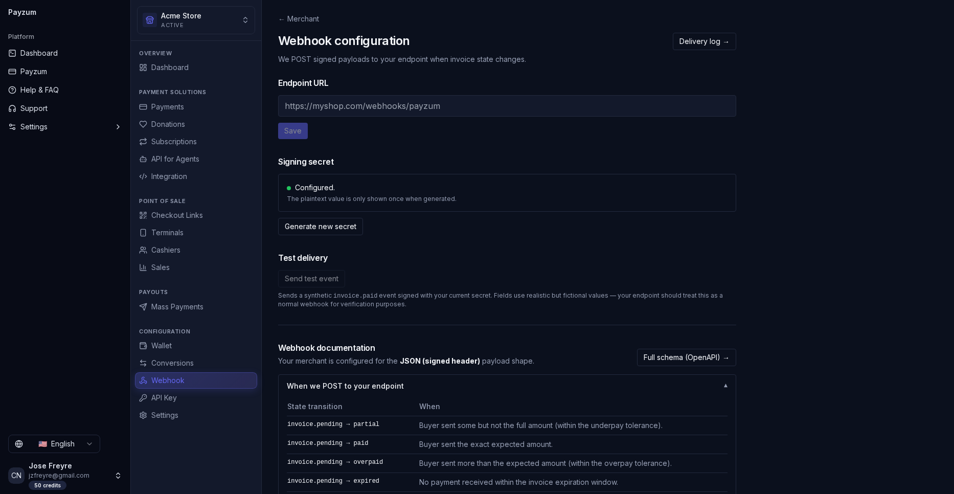 Webhooks